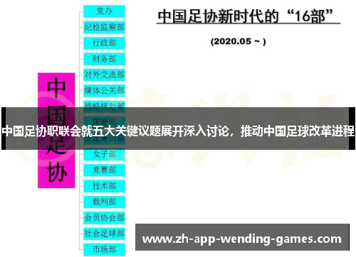 中国足协职联会就五大关键议题展开深入讨论，推动中国足球改革进程