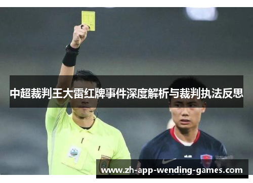 中超裁判王大雷红牌事件深度解析与裁判执法反思