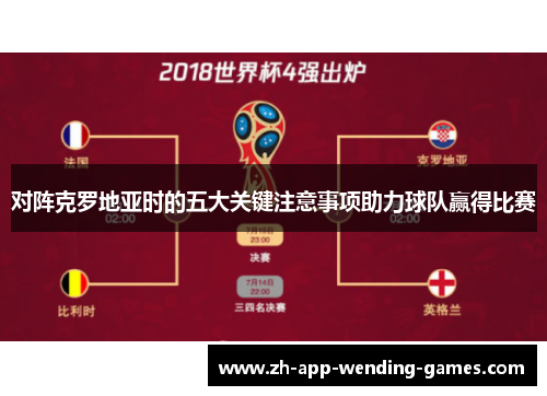 对阵克罗地亚时的五大关键注意事项助力球队赢得比赛