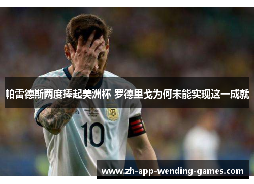 帕雷德斯两度捧起美洲杯 罗德里戈为何未能实现这一成就